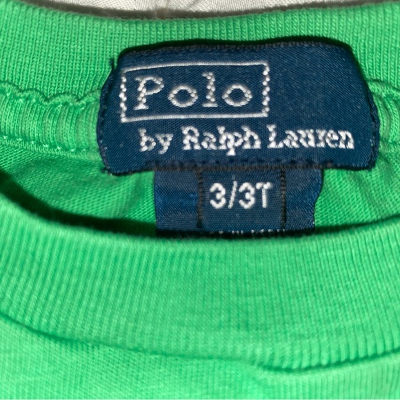 Polo Ralph Lauren Green T-Shirt Size 3T - Picture 3 of 3